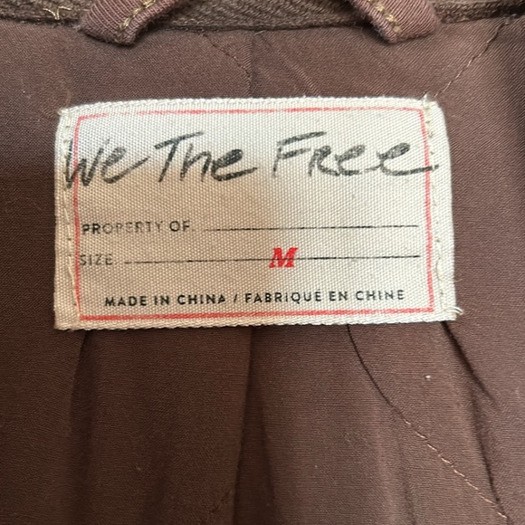 We The Free long bomber jacket M - Picture 6 of 9
